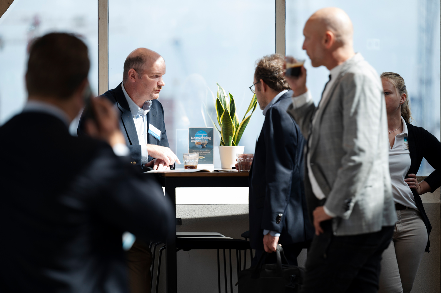 Zakelijke evenementenfotografie voor RDM Next in Rotterdam.